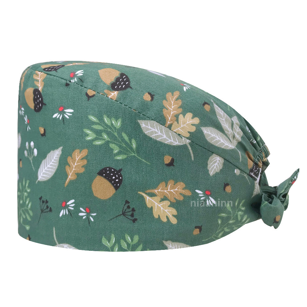 Cotton Surgical Men's And Women's Doctor Nurse Operating Room Caps