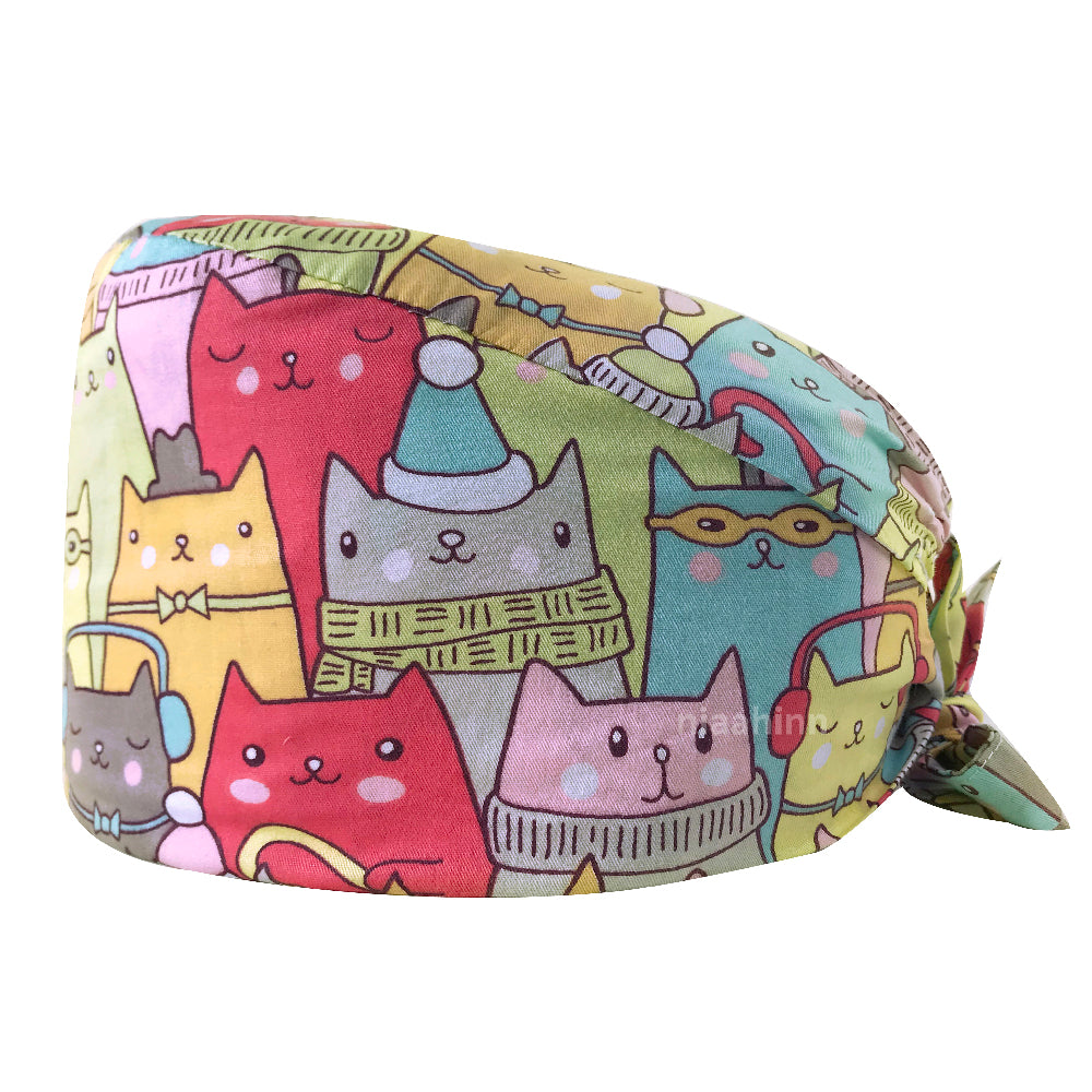 Cotton Surgical Men's And Women's Doctor Nurse Operating Room Caps