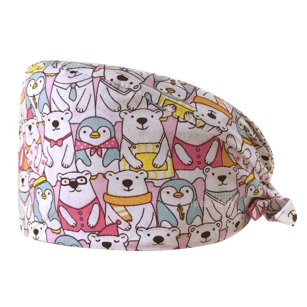 Cotton Surgical Men's And Women's Doctor Nurse Operating Room Caps