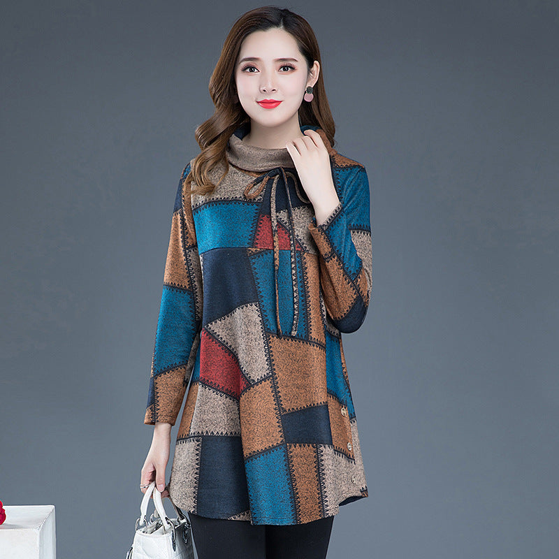 Women with large plaid bottoms