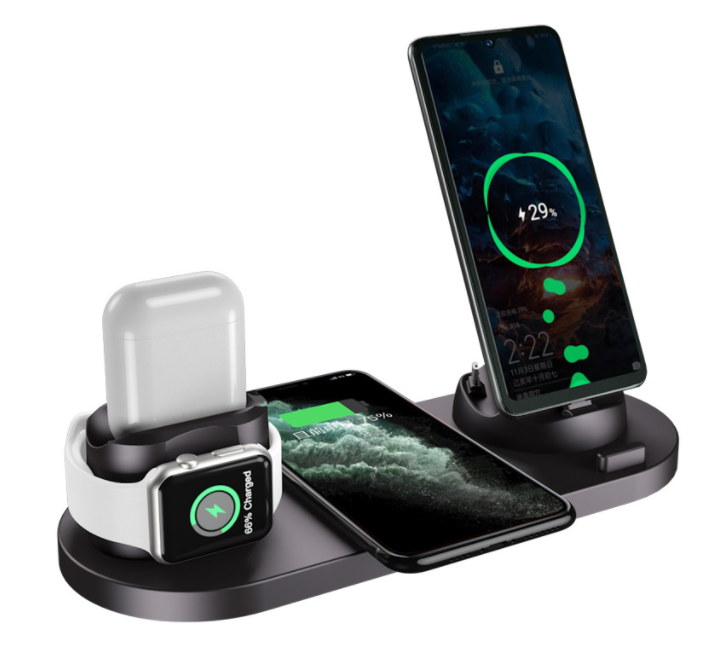 Wireless 6 in 1 Fast Charger