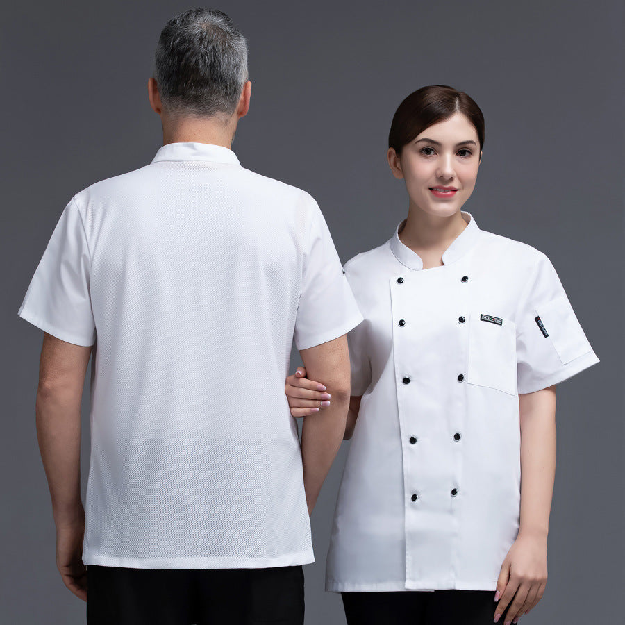 Half Sleeve Kitchen Uniform In Summer