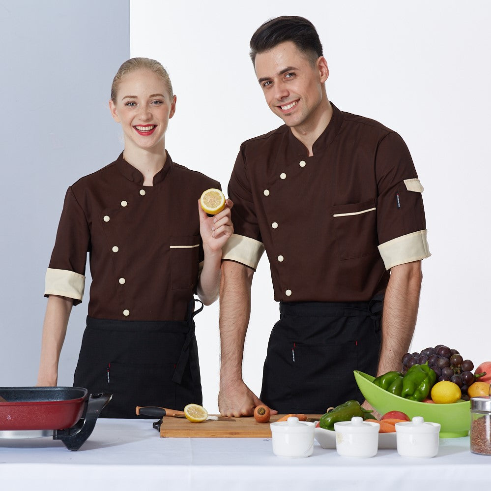 Chef Uniform Long Sleeve Hotel Restaurant Uniform