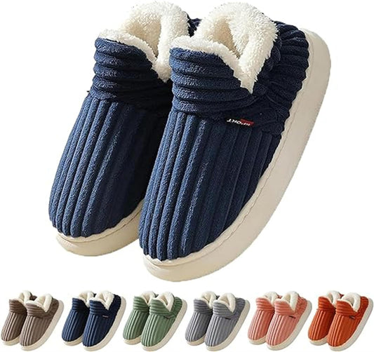 Cozy Wool Lined Slippers for Women