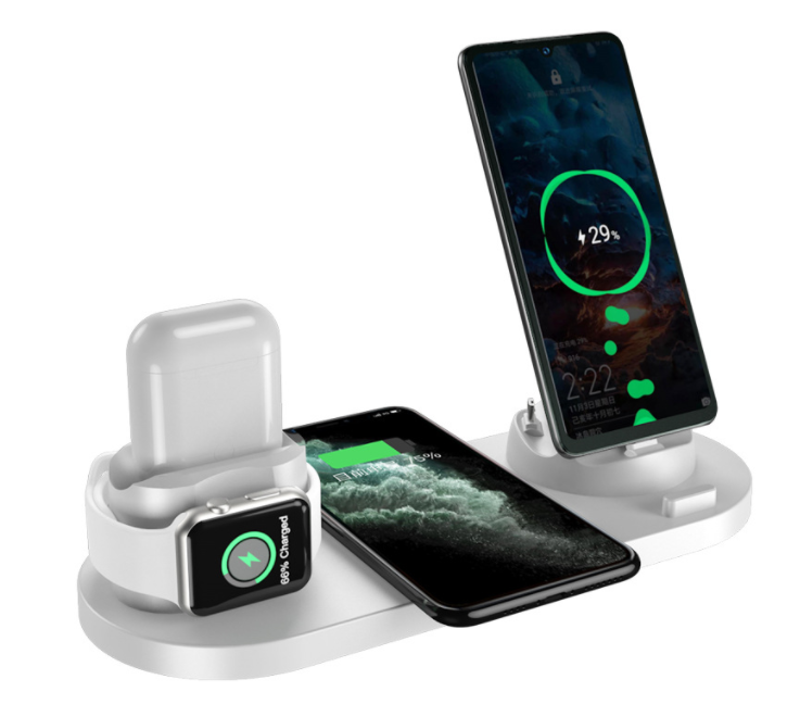 Wireless 6 in 1 Fast Charger
