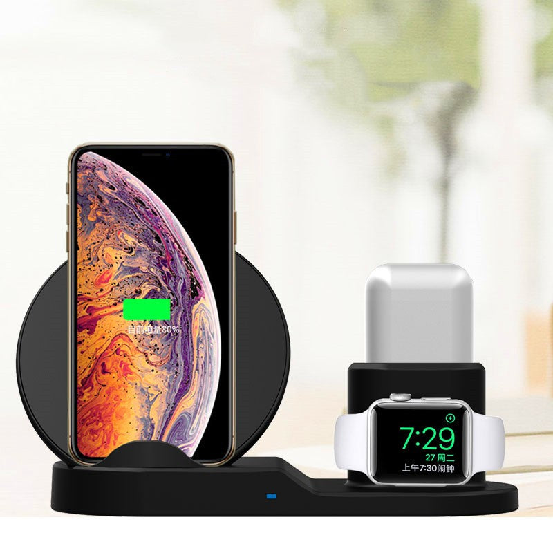 Mobile Phone Fast Wireless Three In One Charger